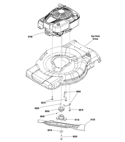 Engine Group (7502563) Diagram and Parts List for 7800826-JS48 2012 Briggs and Stratton Lawn Mower
